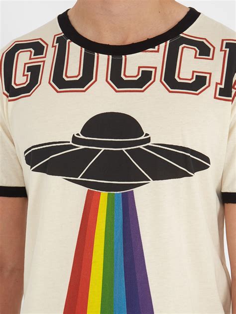 gucci ufo shirt replica|gucci t shirt authentication.